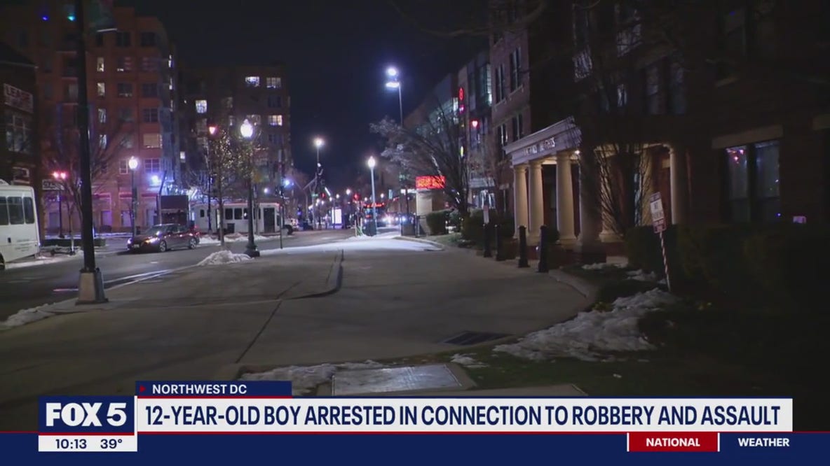 12-year-old DC boy arrested in connection to robbery and assault